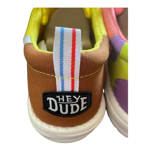 Hey DUDE WALLY Funk SpongeBob Patrick Slip On Shoes Loafers Men’s Size 13 NEW - Picture 4 of 8